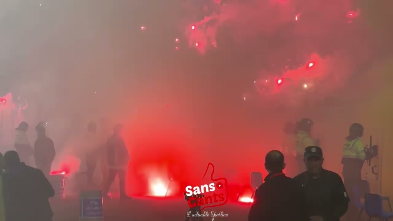 كراكاج رهيب من جماهير الترجي في مواجهة الملعب التونسي