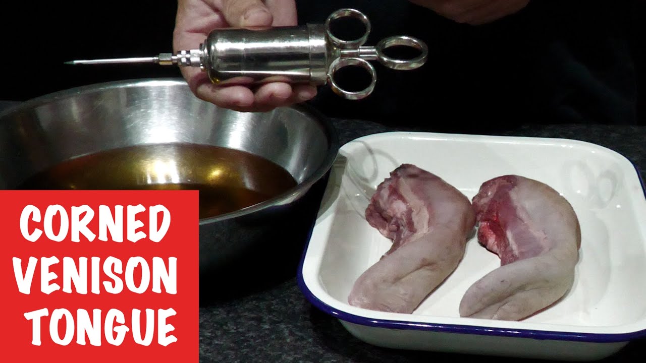 How to Corn and Cook Venison Tongue
