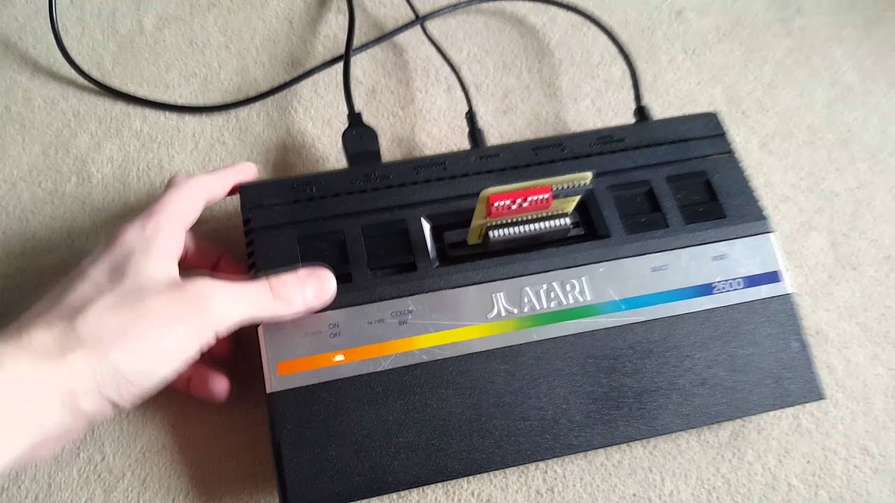 Atari 2600 multi cartridge (homemade 256in1 cart)