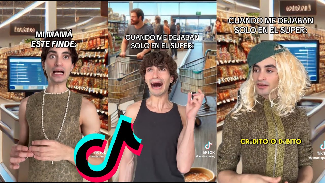 No quiere pagar nada en el super Mati | Mati Spano y amigos