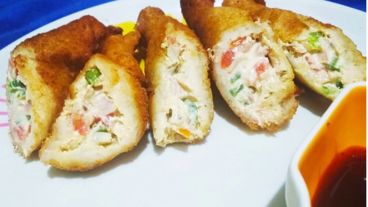 Bread curd fire roll ---- दही के शोले --- Dahi bread Rolls -- Dahi ke kabbab Rolls