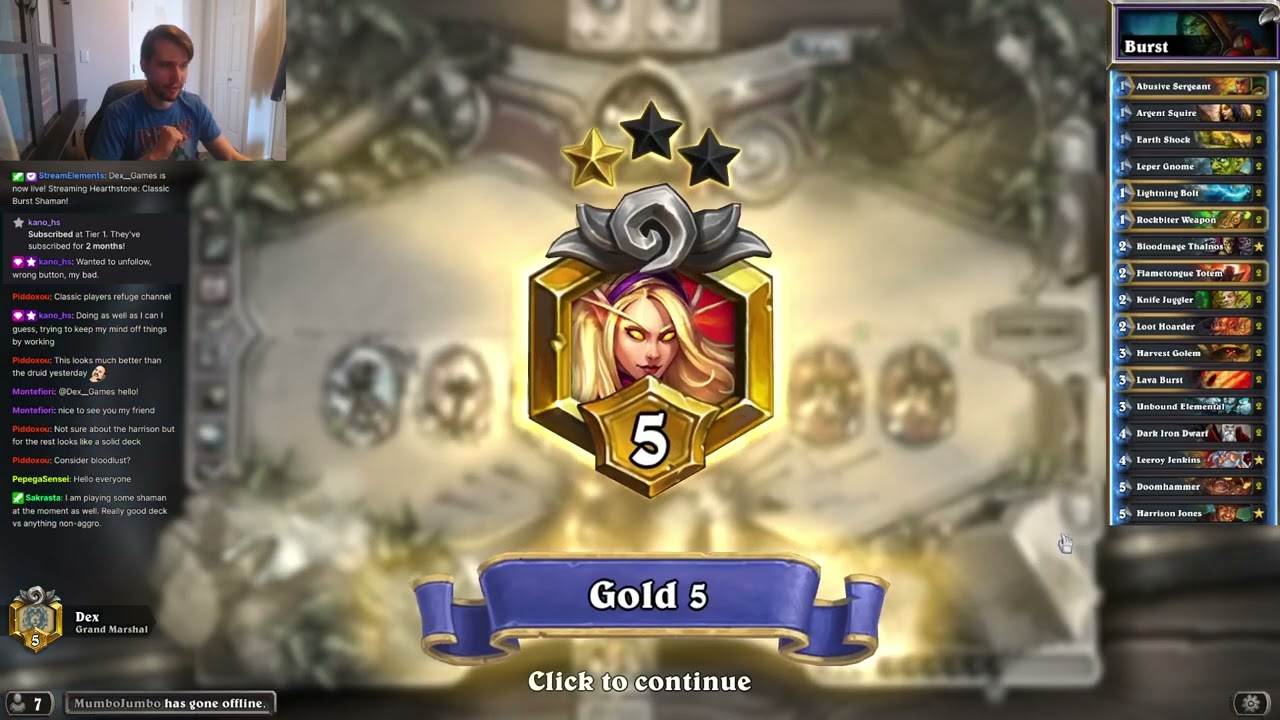 Hearthstone: Classic Burst Shaman!