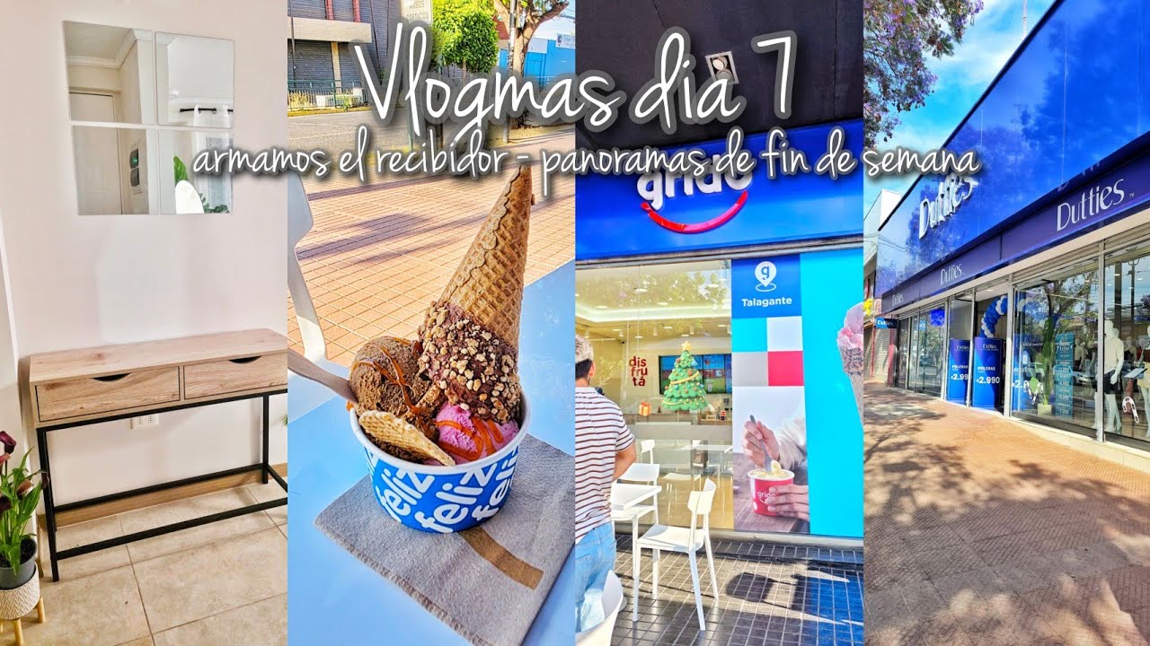🎄 VLOGMAS 7 🎄 armamos el recibidor ✨️ panoramas de fin de semana ☺️