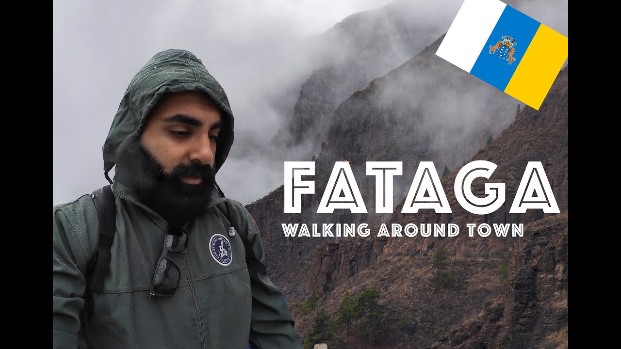 Planned a Hike, Got Rained Out 🌧️—Exploring Fataga Instead! 🌴✨