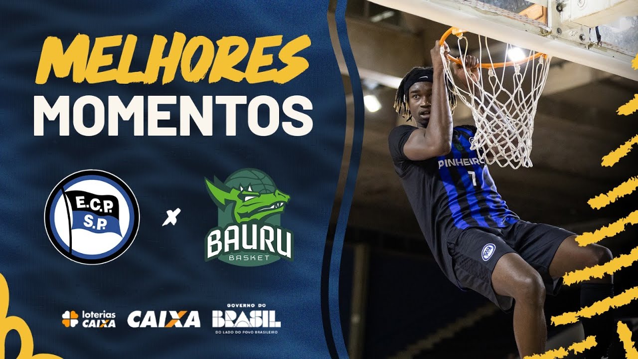 Pinheiros vence por + 20! | Melhores Momentos | Pinheiros 83 x 60 Bauru Basket | NBB CAIXA 2025/26