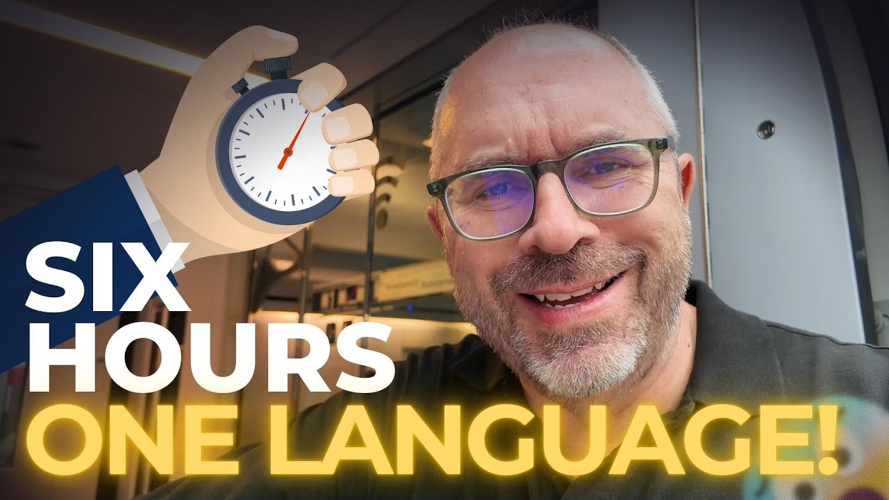 How much German can I learn in 6 hours? 🚆 Berlin → ???