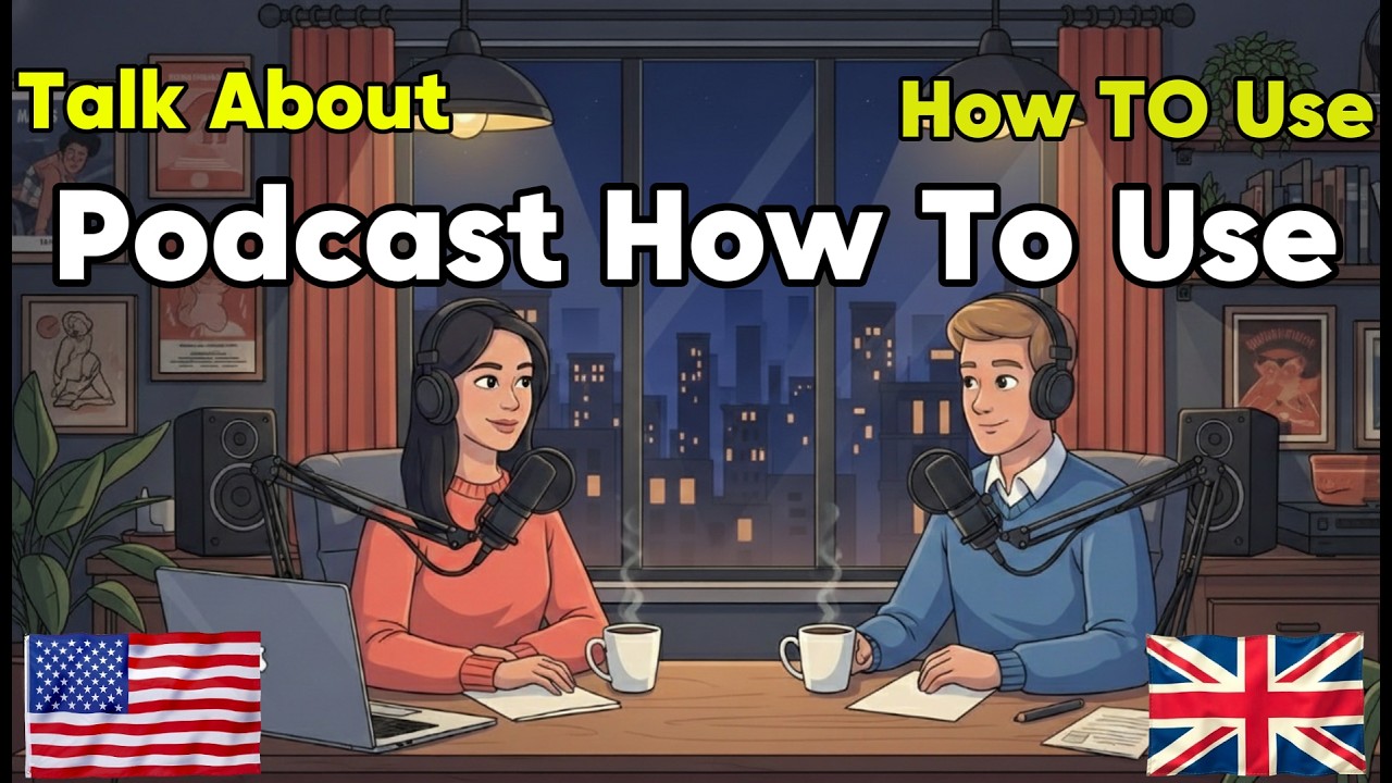 Learn English with Real Conversations Podcast | How to Use Past Continuous in English