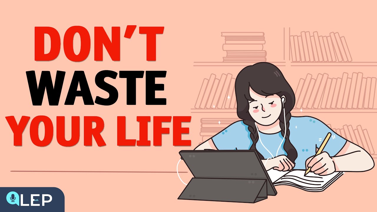Slow English Podcast | Stop Wasting Your Life! | English Podcast for English Speaking Practice