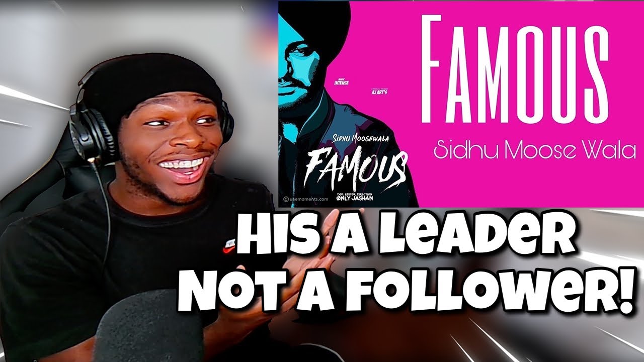 Famous - Sidhu Moose Wala | Punjabi Best Artist | First Time Hearing it | Reaction!!!