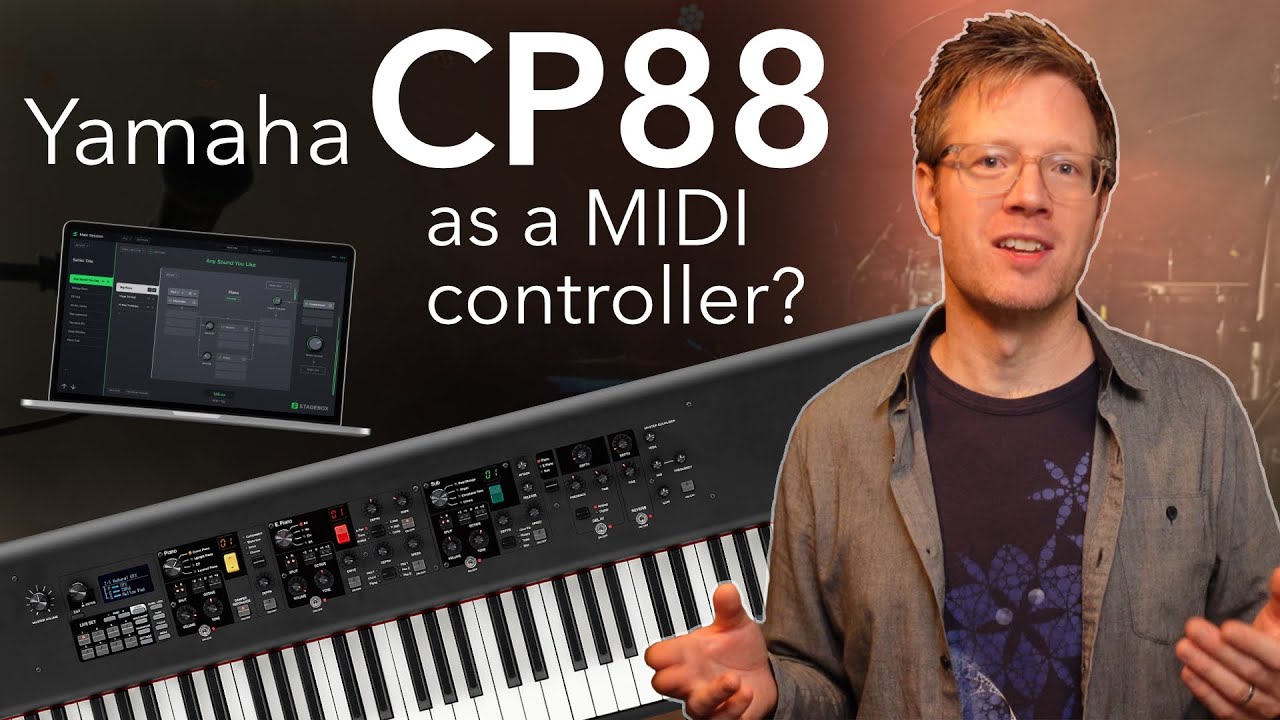 Can I use the Yamaha CP88 as a MIDI controller?