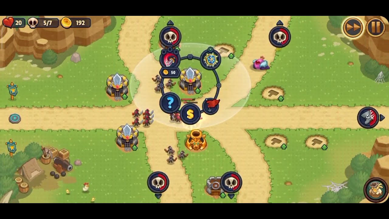 Level 14 - Tower Only Mode No item 3 star - Realm Defense
