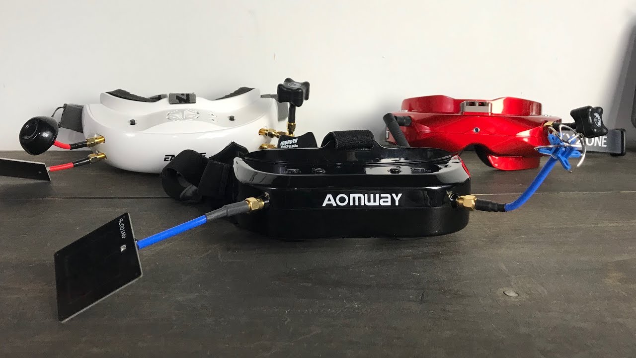 Aomway Commander V1S FPV Goggles are a nice set for $269
