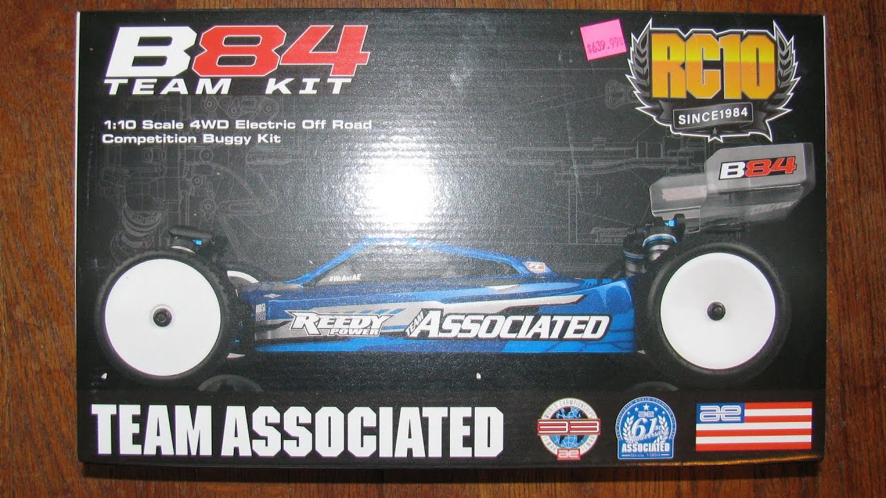 Associated B84 R/C 4wd buggy live build, part 1 #weareae #rc10