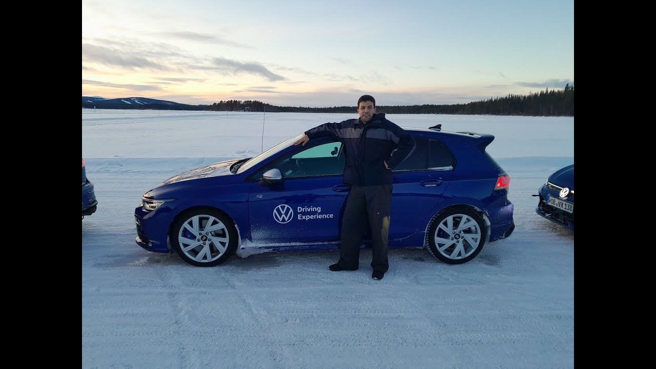 Volkswagen Driving Experience Ice 2025 | Arvidsjaur Sweden | Volkswagen Golf R 333CV
