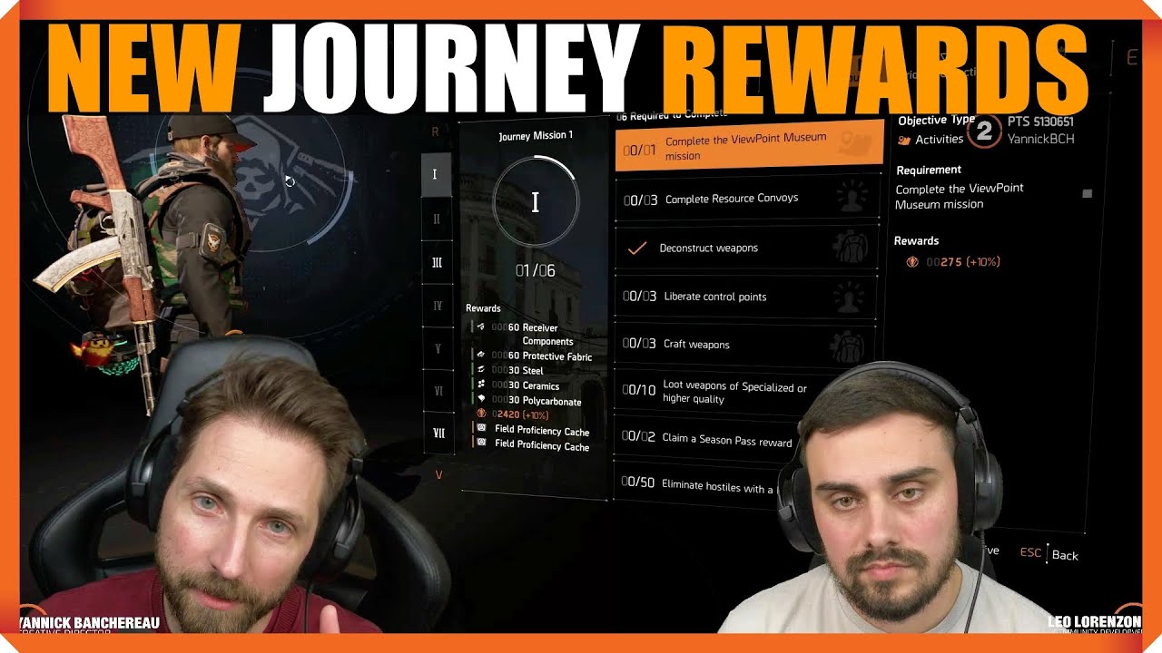 The Division 2 | Y7S1 | NEW JOURNEY REWARDS