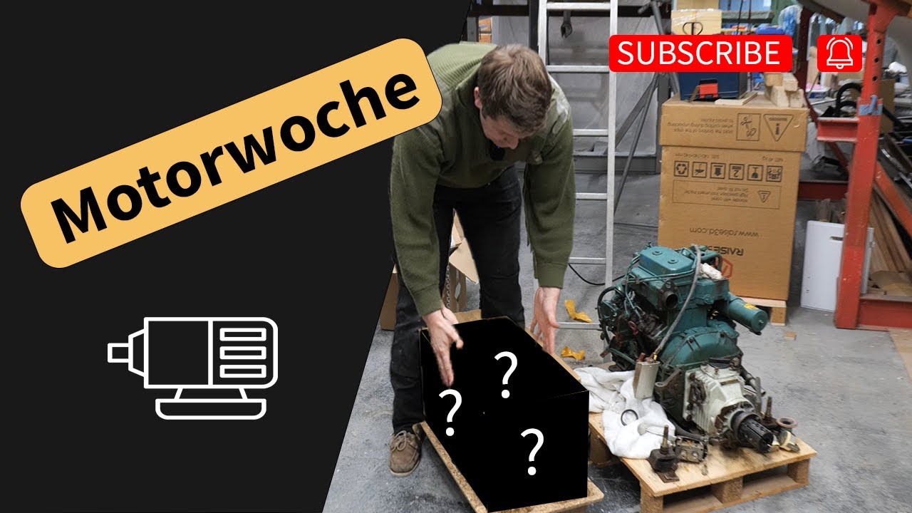 Es ist endlich so weit - Der Motor ist da!
