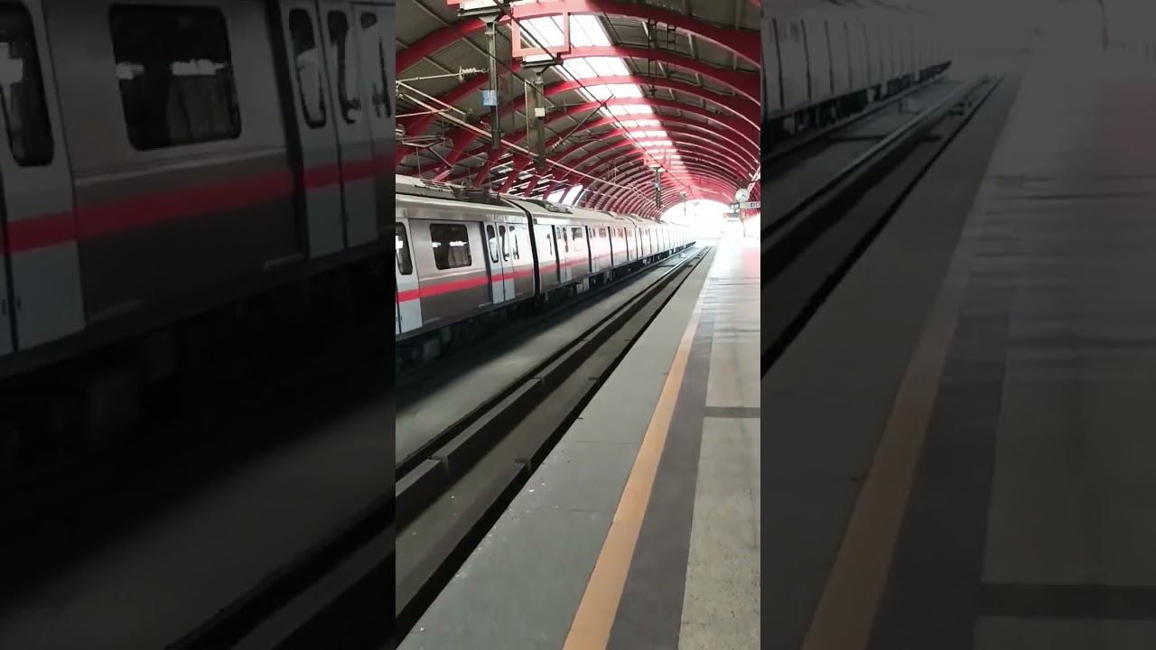 Red line metro|Delhi metro
