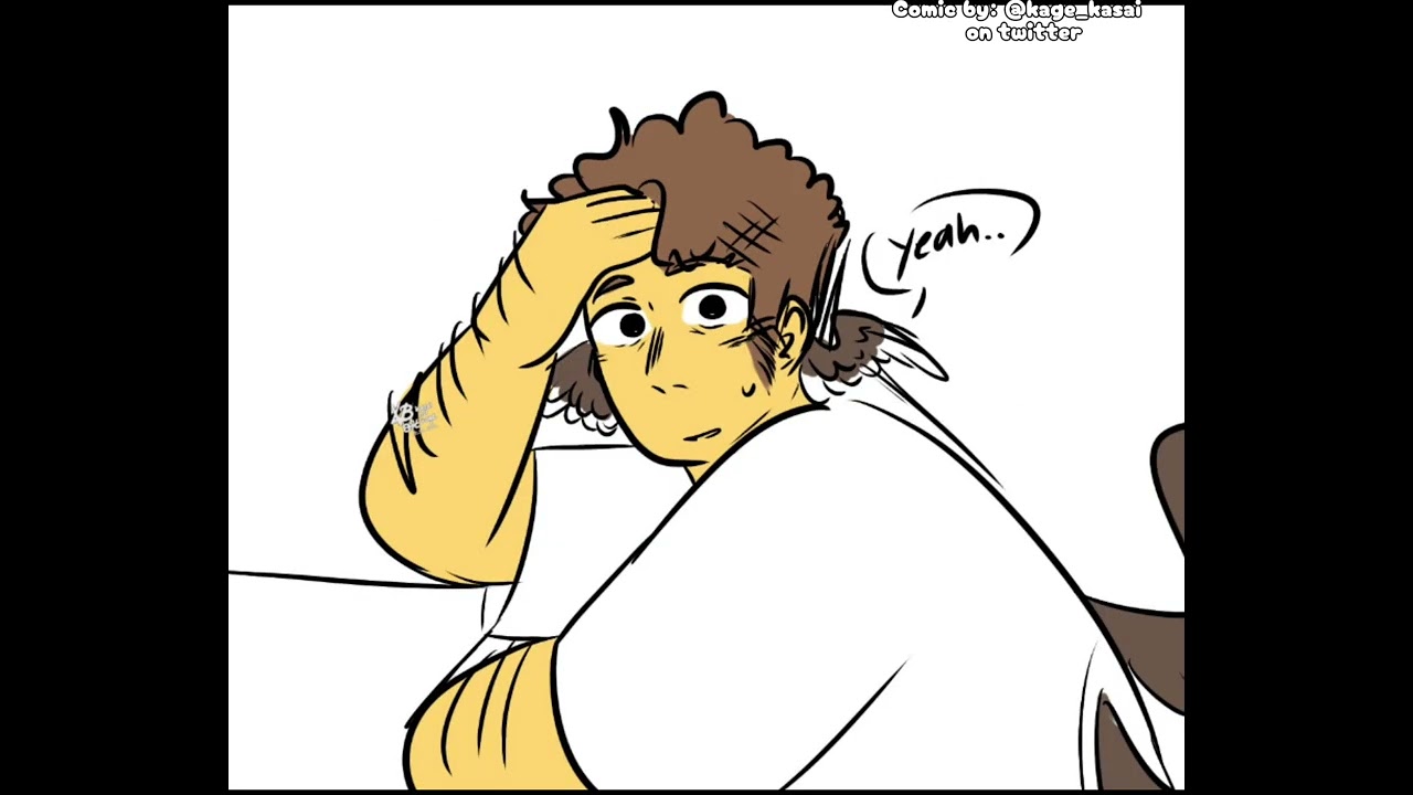 “Feathers and hammers” || comic by @kage_kasai on twitter || voiced by me || Buildermon (?)