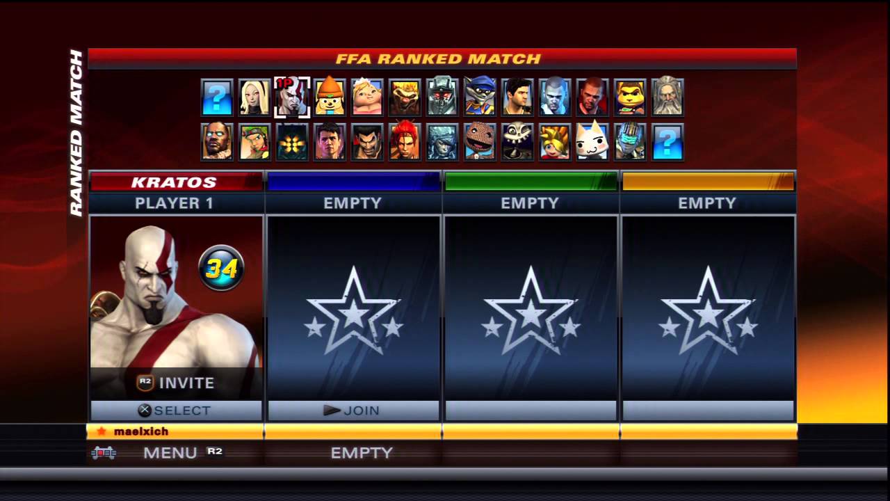 Playstation All-Stars Battle Royale Ranked Match 49