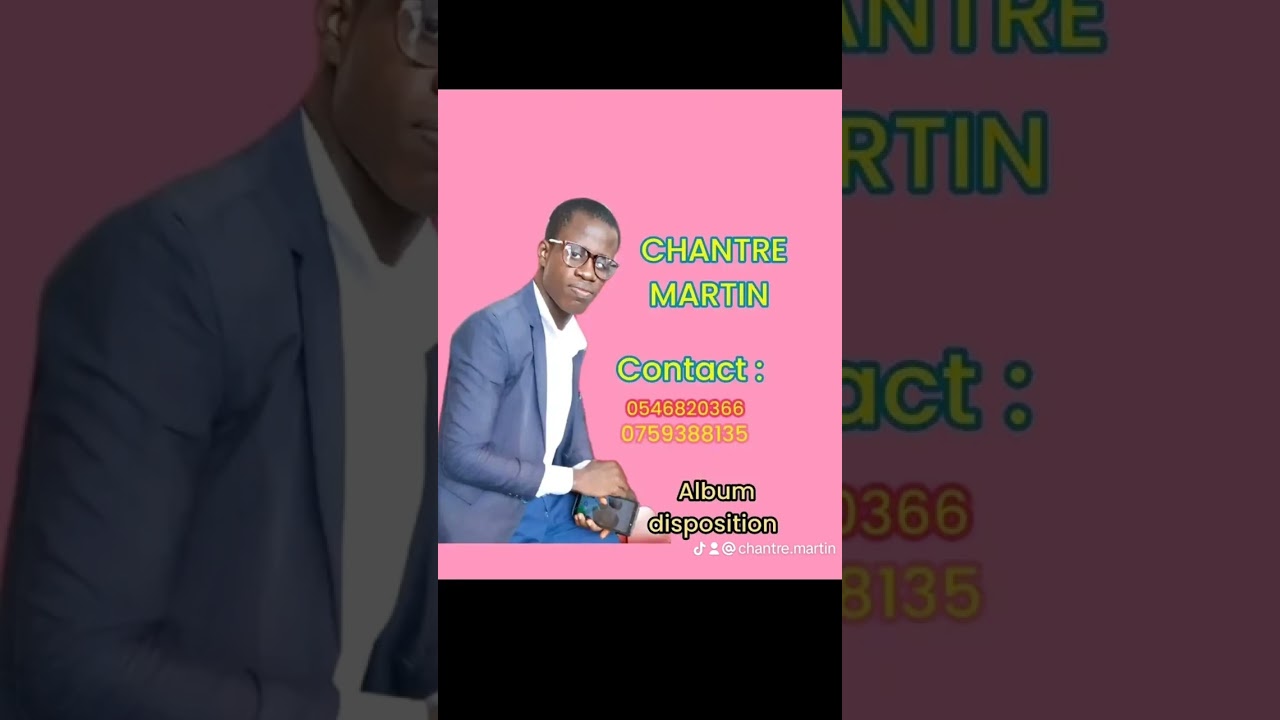 1)CHANTRE MARTIN Adja