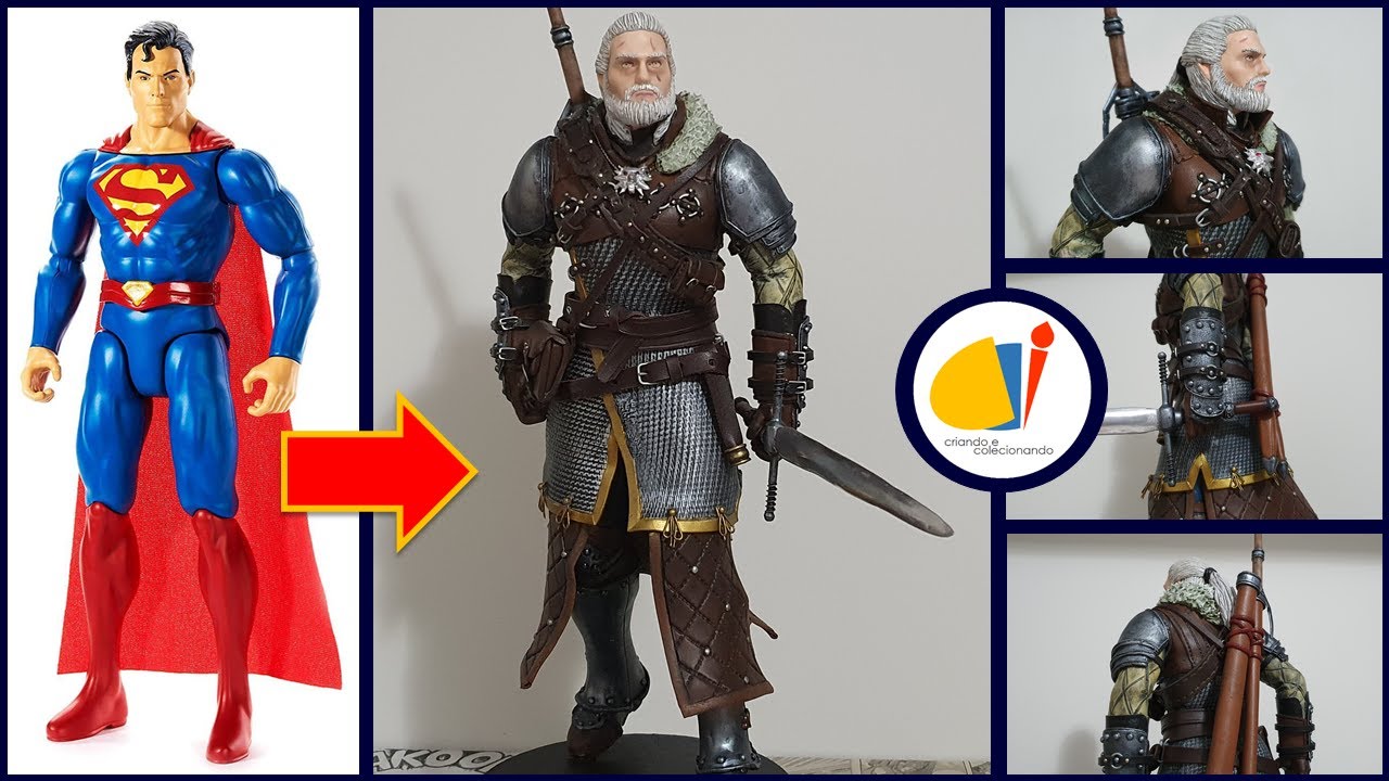 TOY MAKEOVER REVIEW - GERALT THE WITCHER