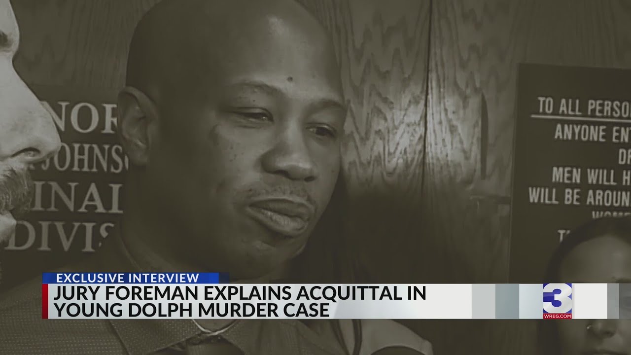 Jury foreman explains acquittal in Young Dolph murder case