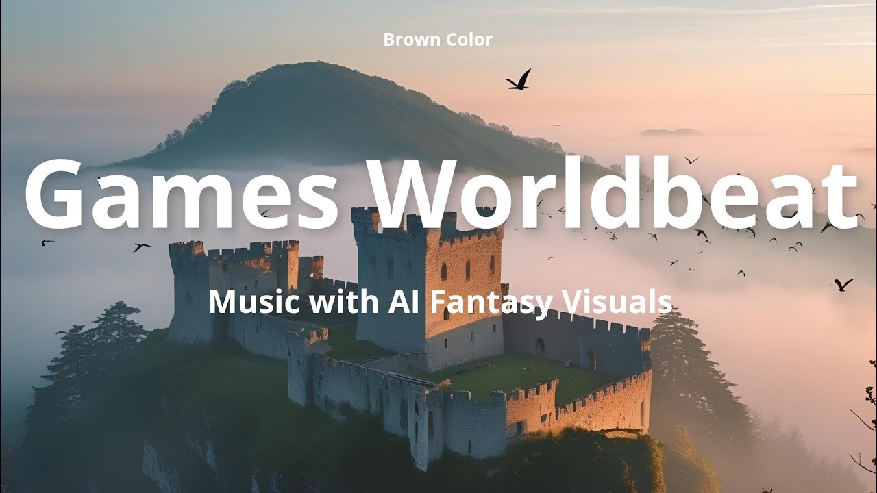 Games Worldbeat &ndash; Epic Kingdom Relaxation Music with AI Fantasy Visuals