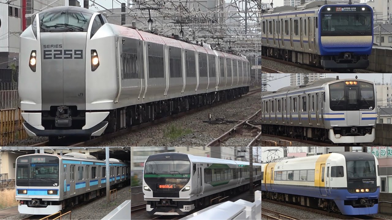 【E259系新塗装N'EX爆走】総武快速線 全列車116km/h超 速度付き高速通過集