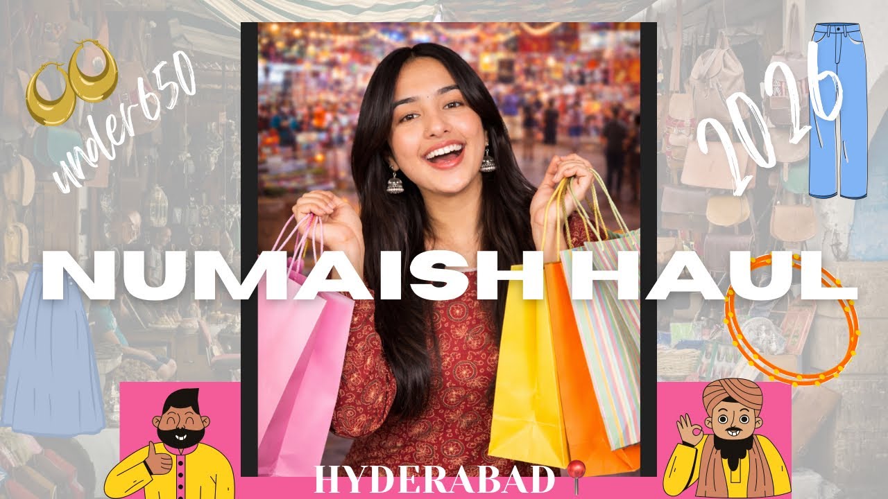 Numaish Haul | Street Shopping Under Budget | Hyderabad #haulvideo🫶🏻