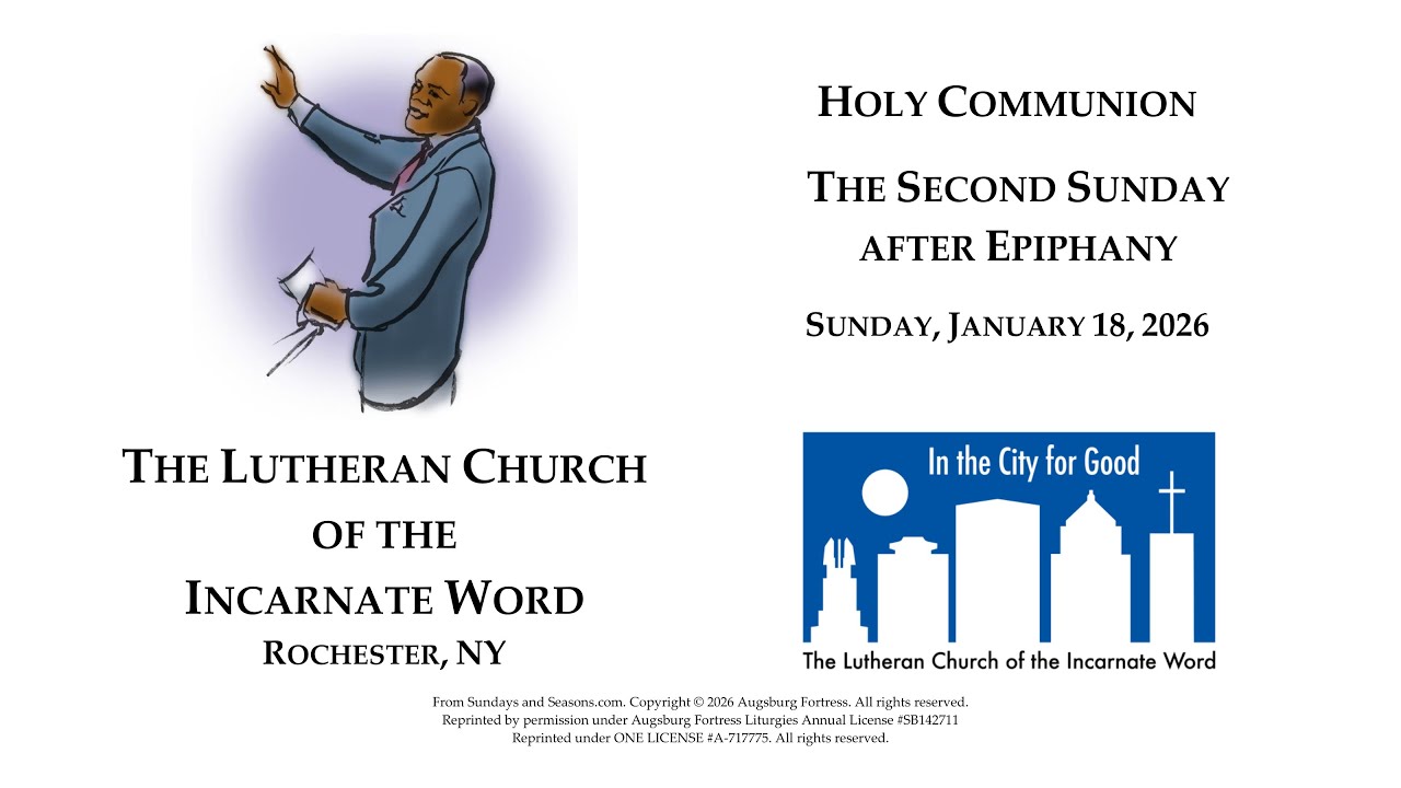 2026-01-18 Sunday Morning Worship - The Second Sunday after Epiphany