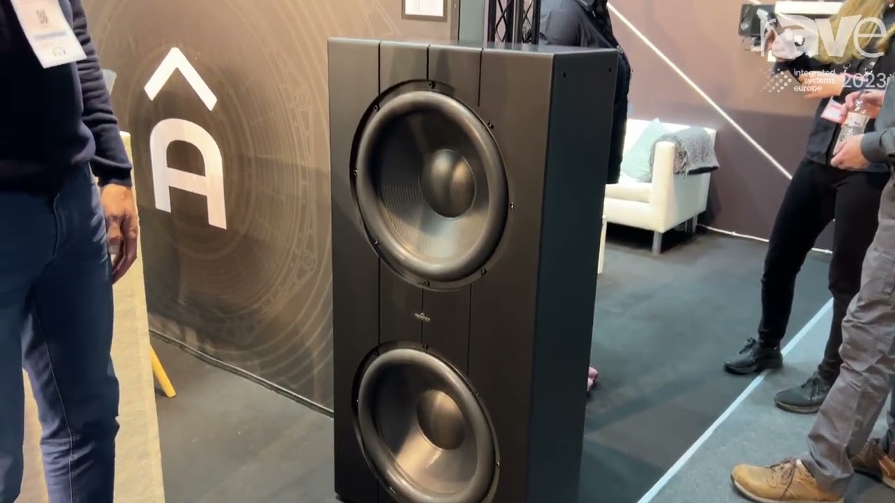 ISE 2023: ASCENDO Exhibits 18-3 Pro Passive Sealed Shallow Subwoofer