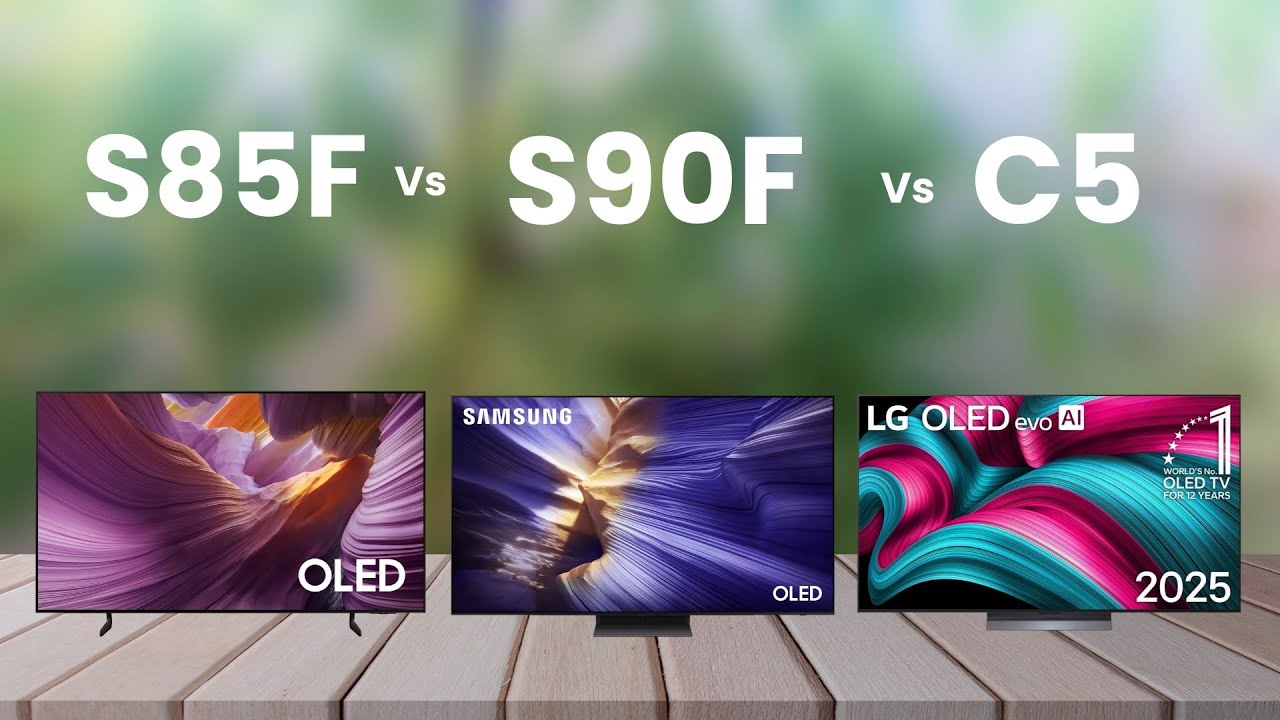 Samsung S85F vs Samsung S90F vs LG C5 🔥 Por&oacute;wnanie telewizor&oacute;w OLED | Obraz, gry i cena