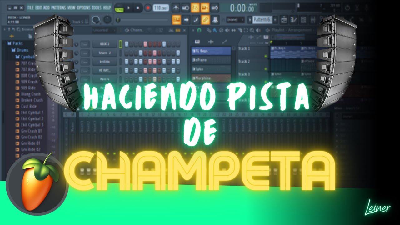 HACIENDO PISTA DE CHAMPETA EN FL STUDIO