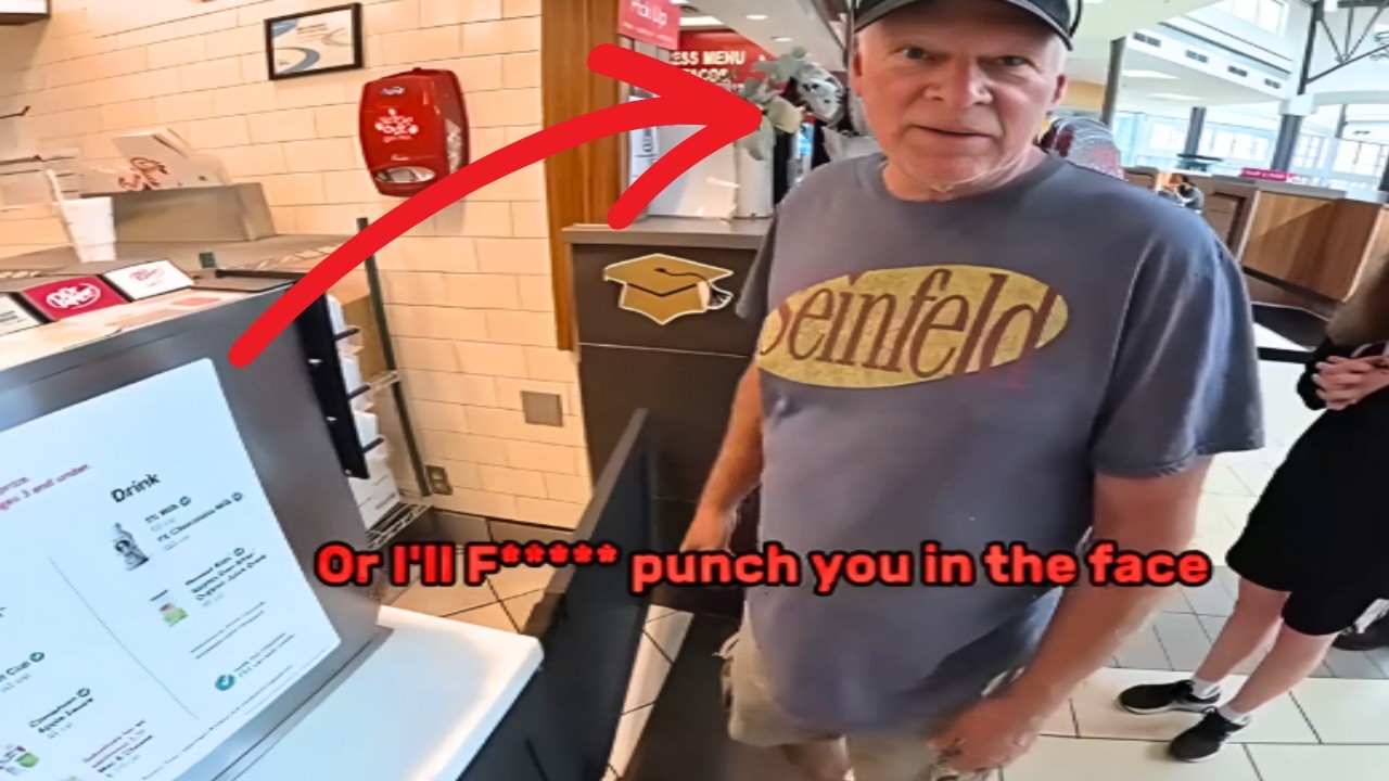 Tough Guy Gets Humbled At Chick-fil-A