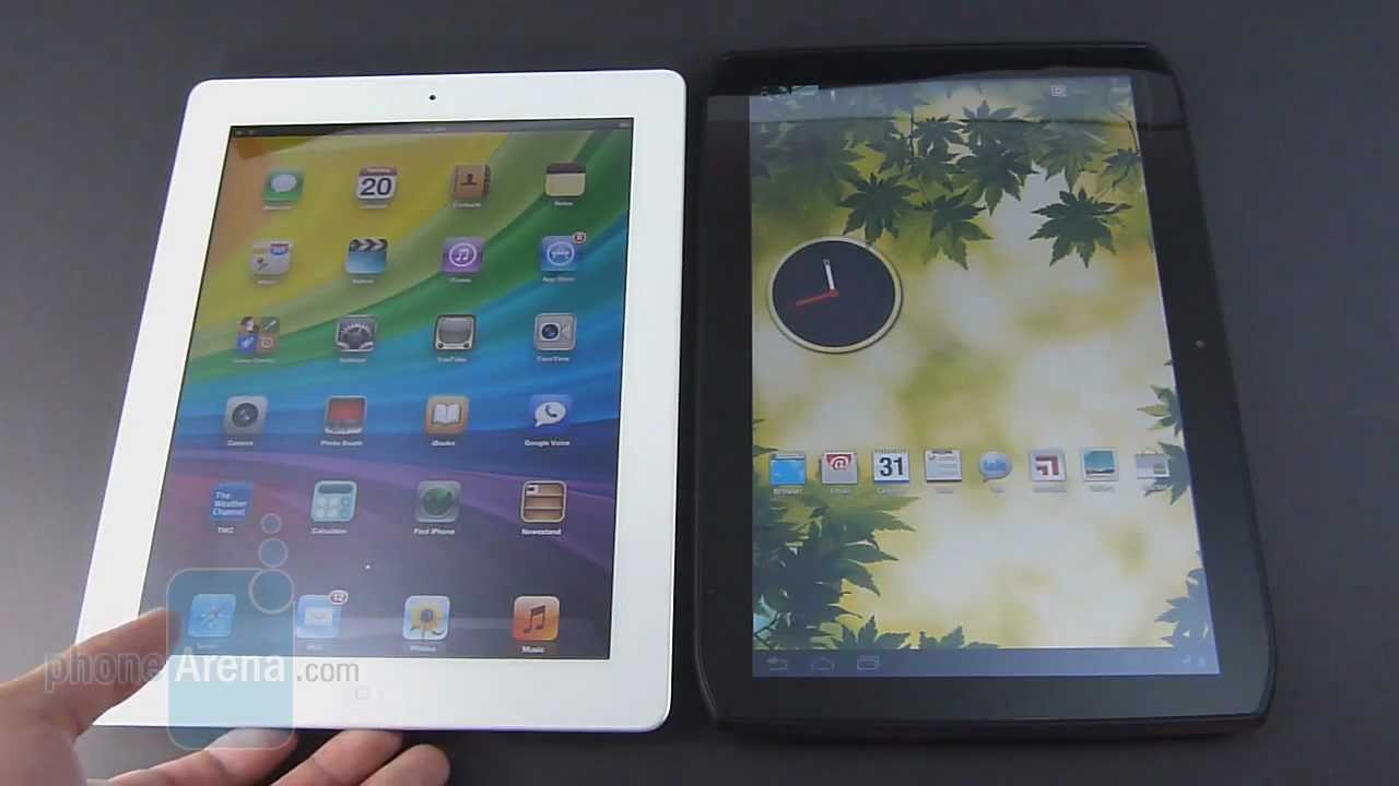 Apple iPad 3 vs Motorola DROID XYBOARD 10.1