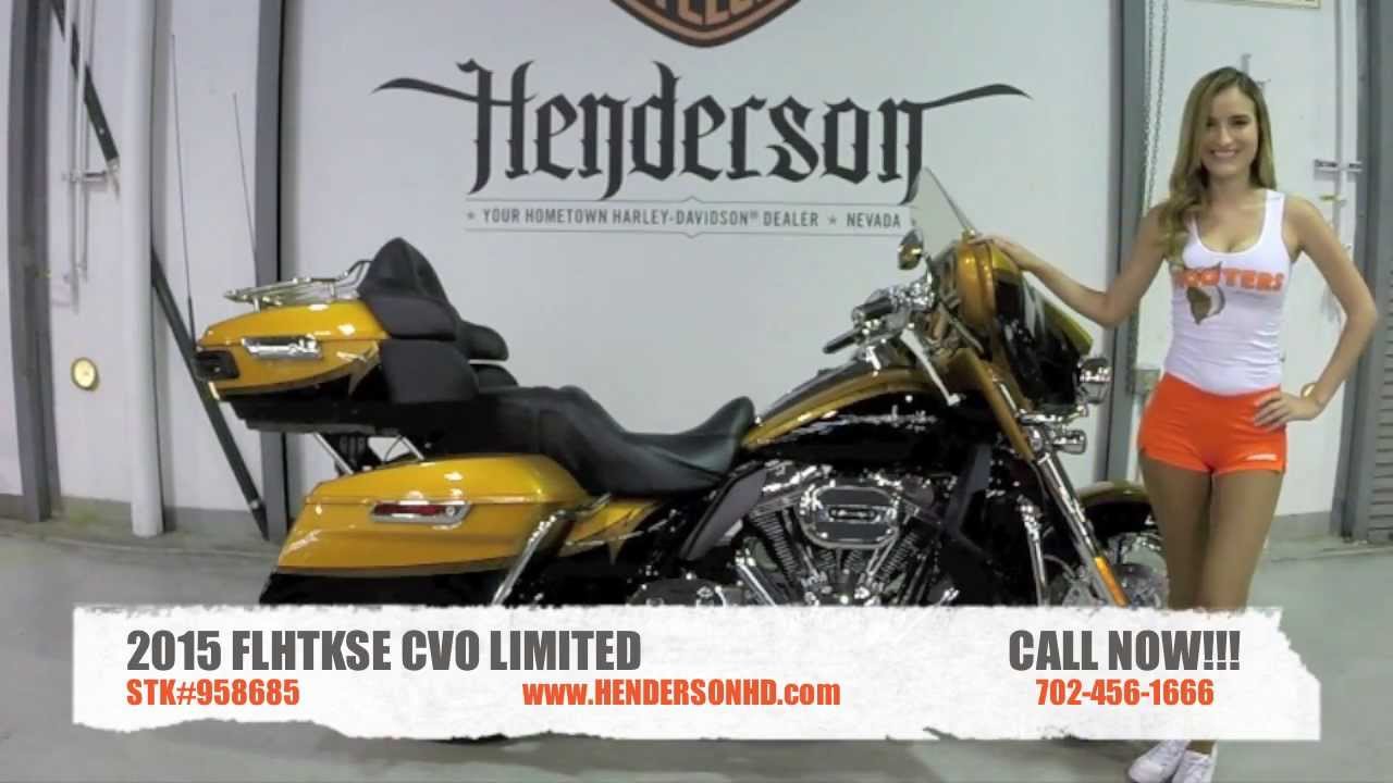 2015 CVO Limited for Sale at Henderson Harley Davidson , 2016 models are in stock!