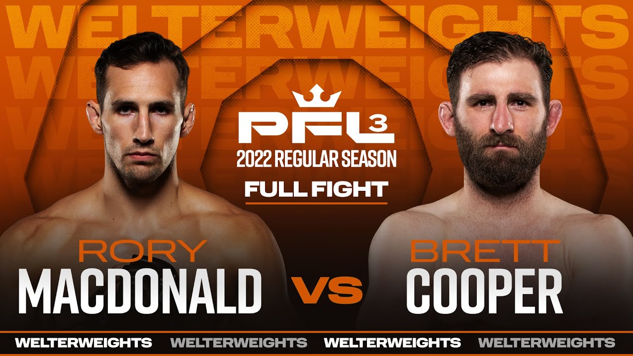 Rory MacDonald vs Brett Cooper | PFL 3, 2022