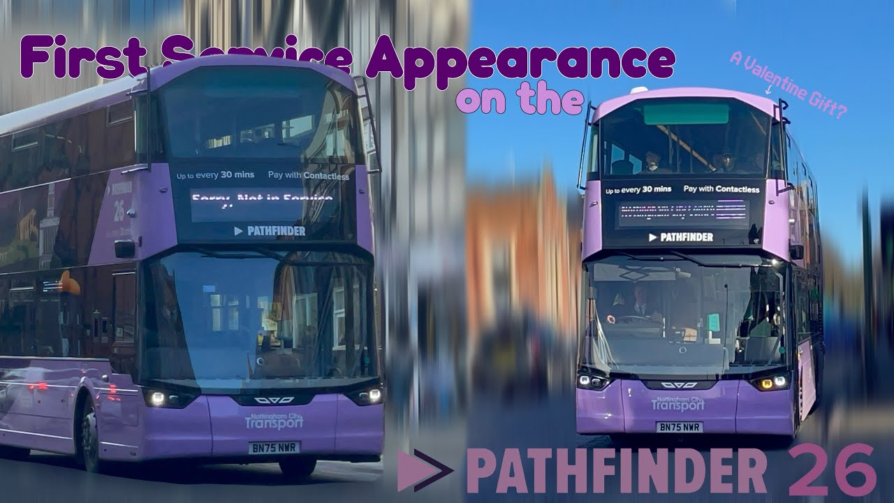 First Service Appearance Of The NEW Ultroliners On NCT’s Pathfinder 26
