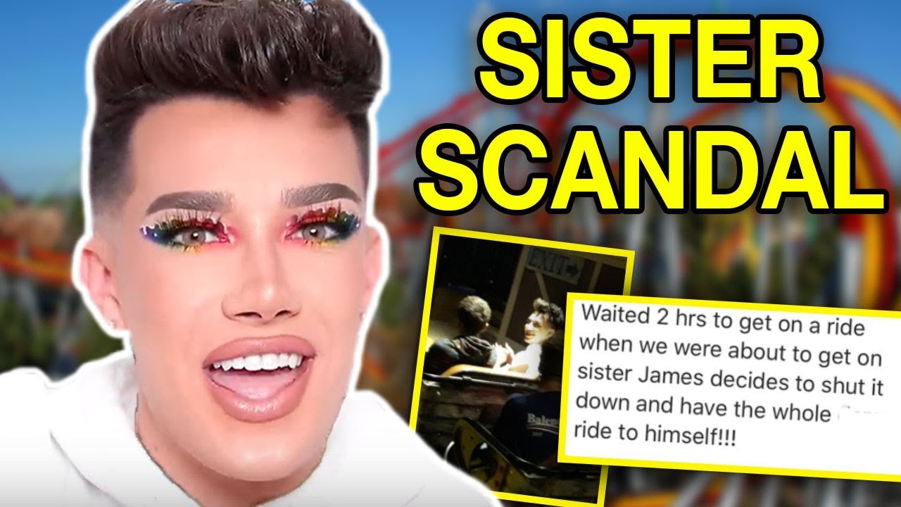 JAMES CHARLES CRITICIZED FOR SHUTTING DOWN RIDE AT THEME PARK (WEEKLY TEACAP)