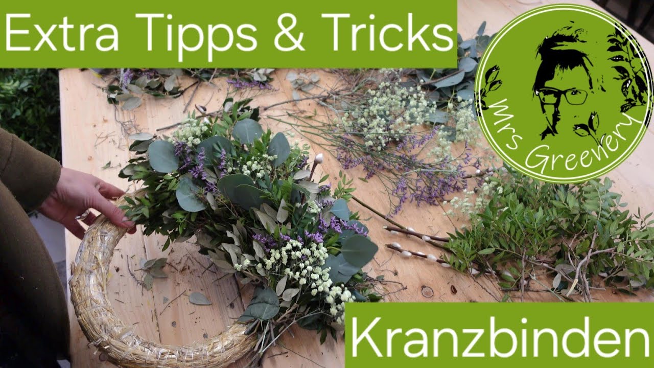 Kranzbinden: Extra Tipps & Tricks von Mrs Greenery für dich