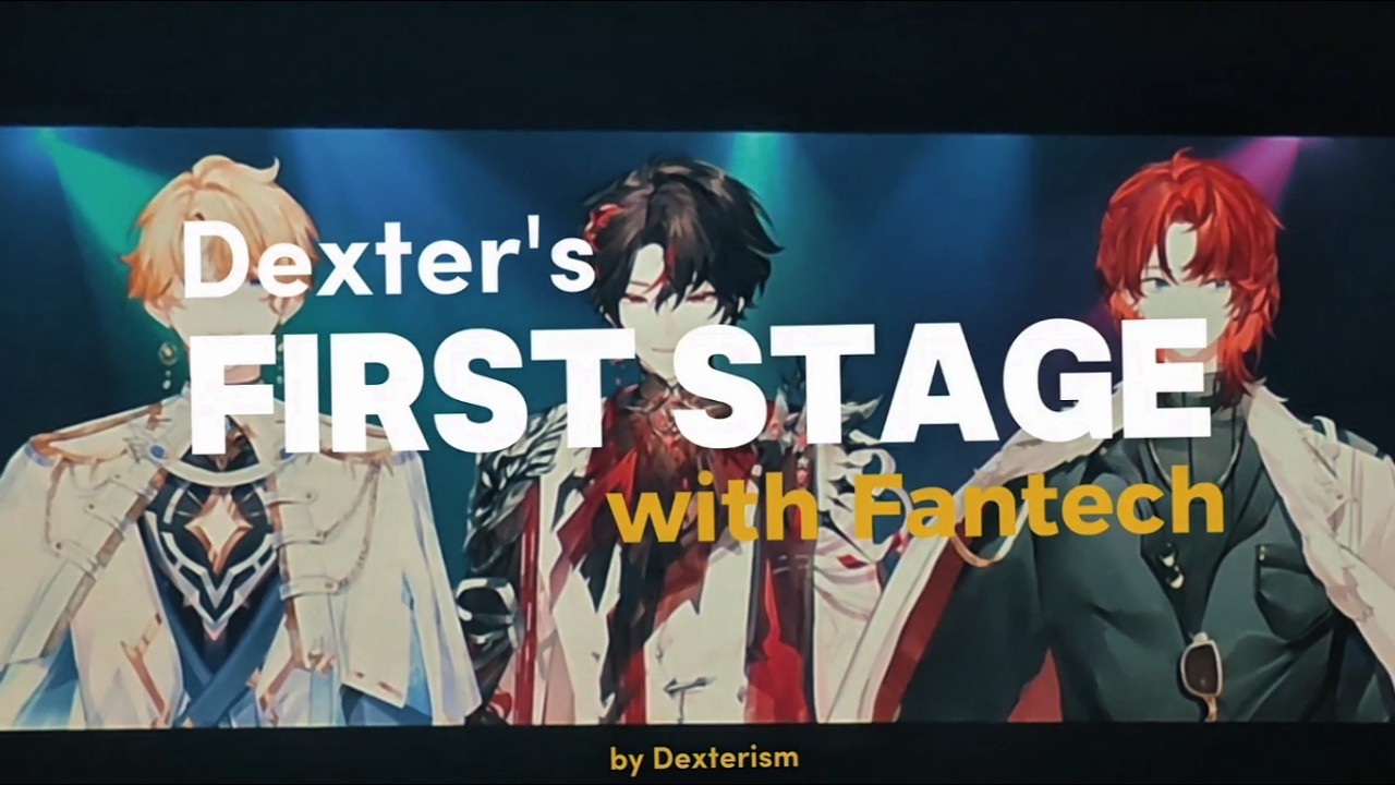 【DEXTERISM MINI VLOG】DEXTER'S FIRST STAGE WITH FANTECH INDONESIA - CONCERT RECAP