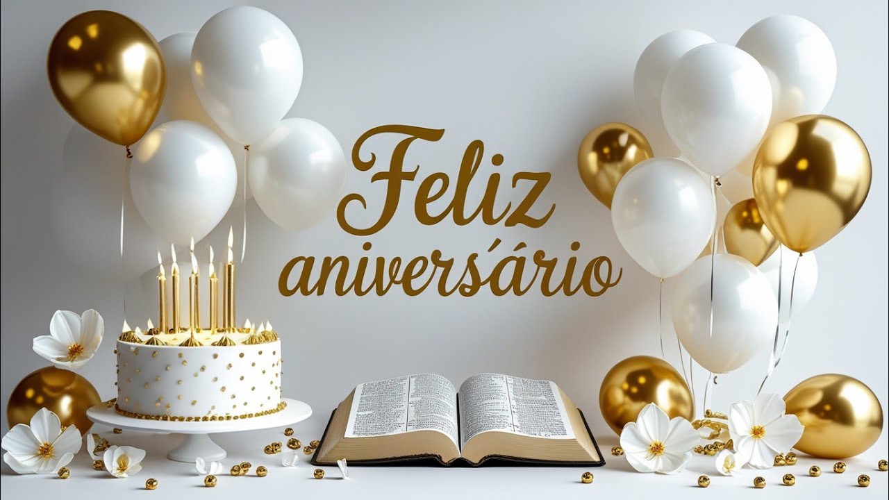 🎉 Feliz Aniversário! Receba Bênçãos, Amor e Proteção de Deus Hoje