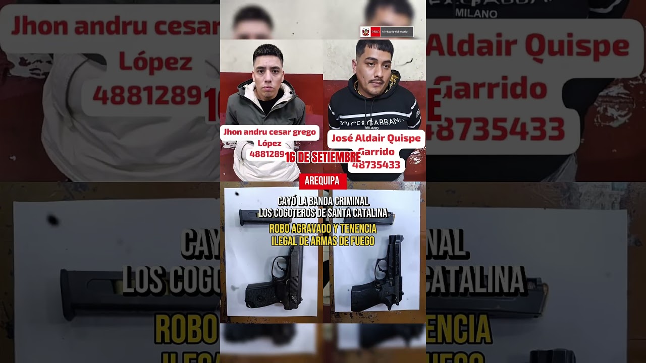 📢 &iexcl;Mano dura contra el crimen!🚔