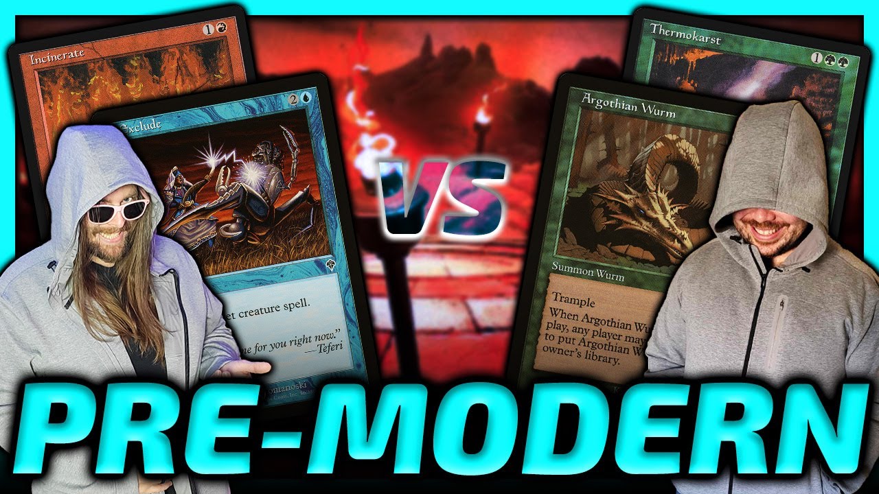 Counter Burn Vs LEGION LAND LOSS!!! [Paper Premodern MtG Gameplay] 2025