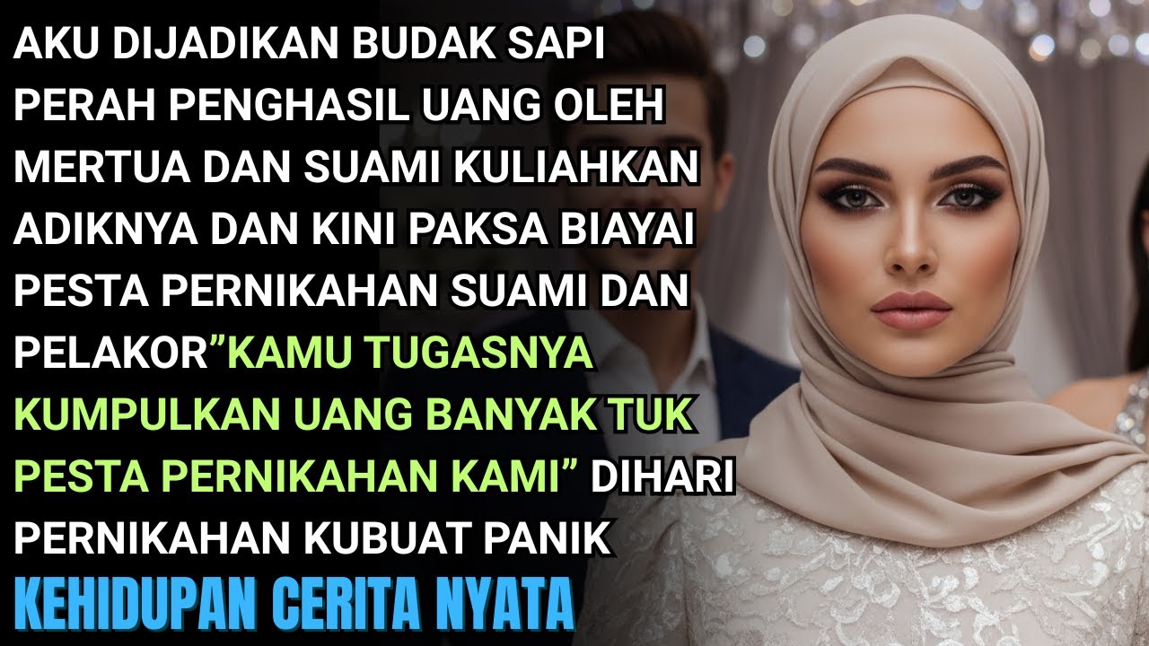 KUDIJADIKAN SAPI PERAH PENGHASIL UANG OLEH MERTUA KINI DIPAKSA BIAYAI PERNIKAHN SUAMI&PLAKOR-KUBALAS