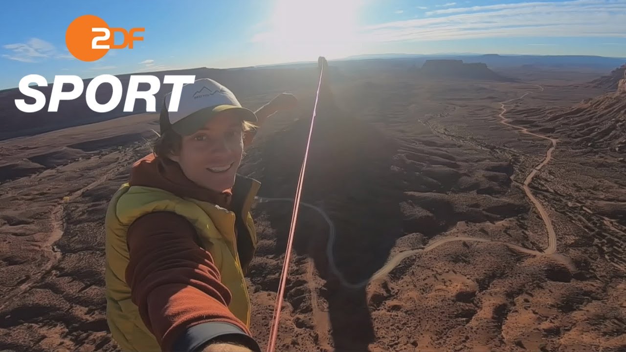 Atemberaubend: Mann geht durch den Himmel - Highliner Friedi Kühne  | ZDF SPORTreportage