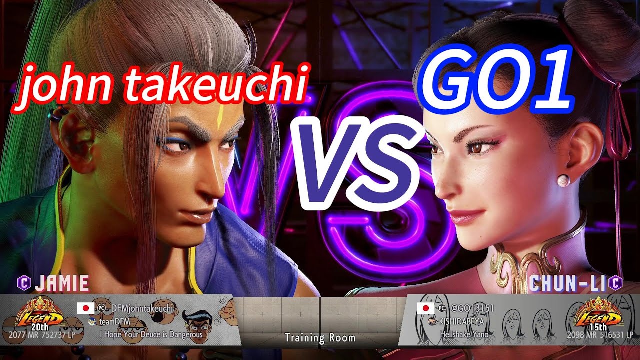 SF6💥john takeuchi(JAMIE) vs GO1(CHUN-LI)💥Street Fighter 6 High Level Match's EP1576