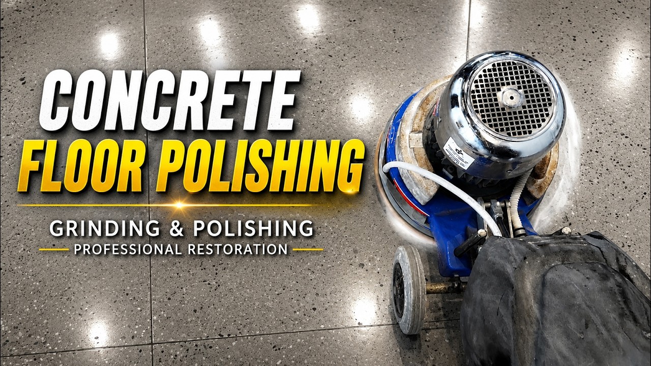 Concrete Floor Polishing at The Post Building London | Professional Grinding & Restoration