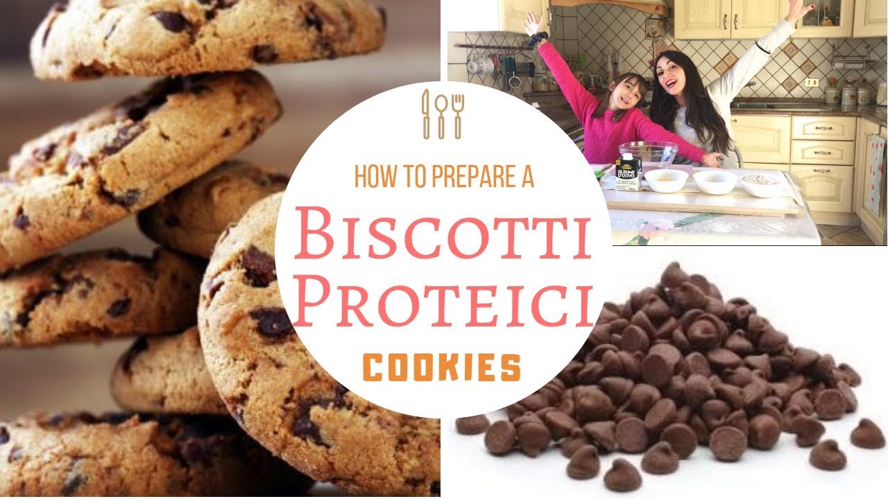 BISCOTTI PROTEICI TIPO COOKIES 🍪 CON LA MIA AMICA♥️