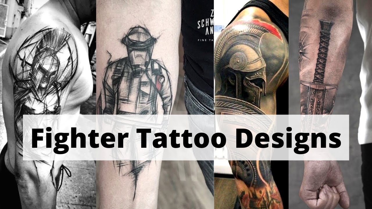 Warrior tattoo design | Samurai warrior tattoo design | Fighter tattoo designs - Lets style buddy